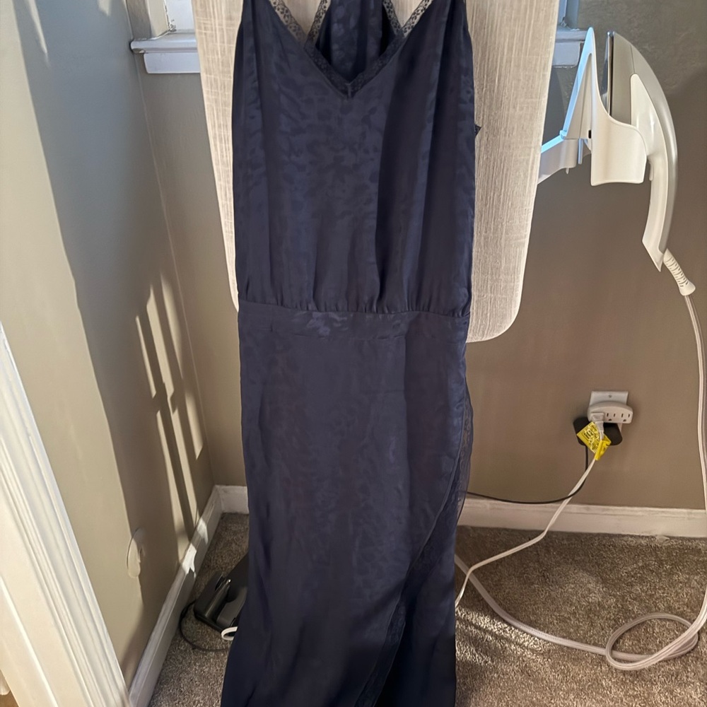 Zadig & Voltaire Navy Midi Dress
